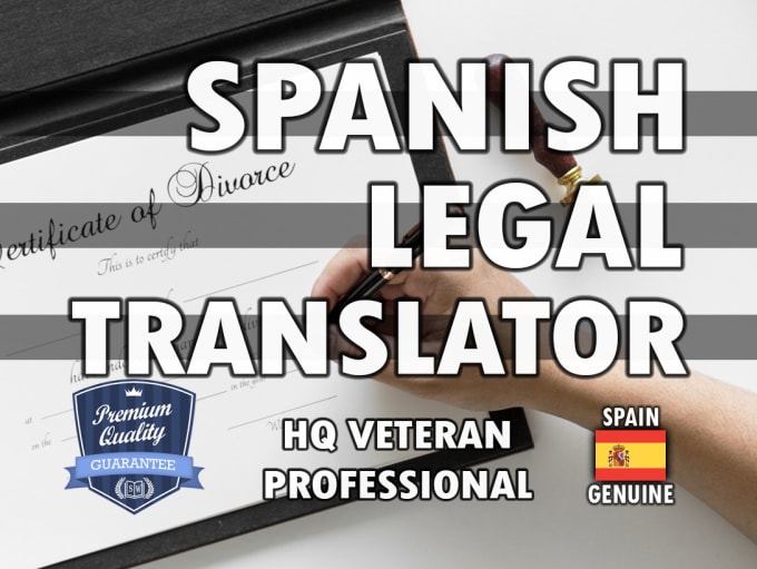 Translate Your Legal Document From English Into Spanish By Juanwriter