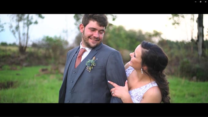 do cinematic wedding and event video editing
