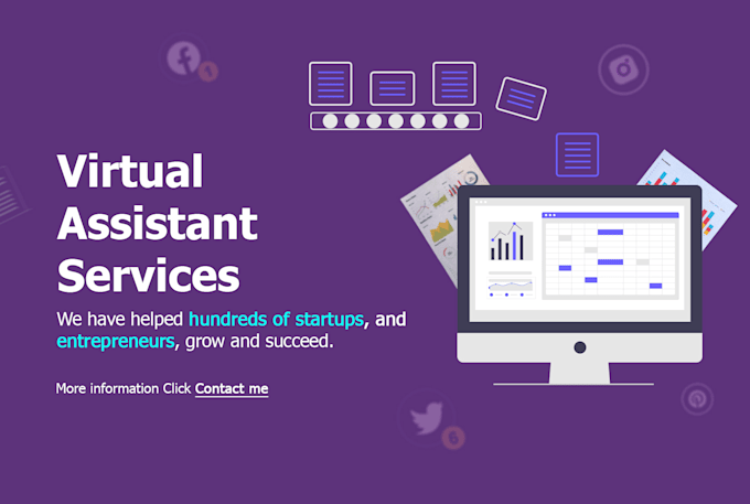 be your virtual assistant in your business