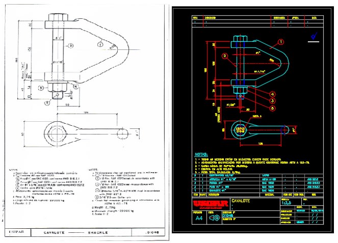 Remake in dwg or solidworks your physical drawings by Rodbatis | Fiverr