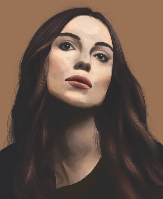 Paint A Portrait For You In A Realistic Style By Joshdraws1