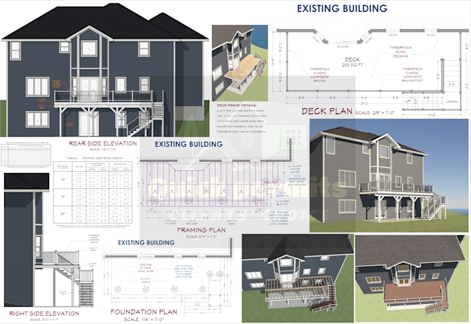 design permit ready plan for your deck, patio, porch project