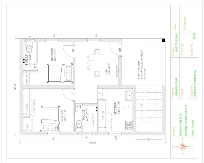 do 2d floor plans as per vastu,structural drawings