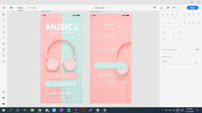 Expert Ui Ux Design Adobe Xd By Shyed Hassan Fiverr