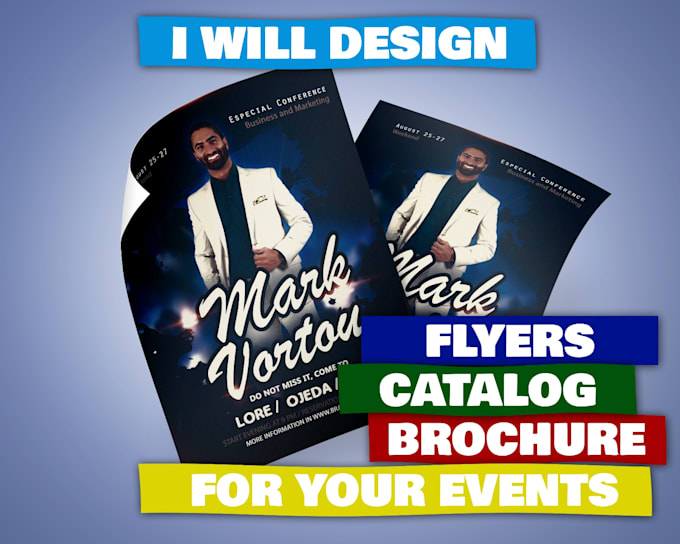 design flyers, brochure and product catalog