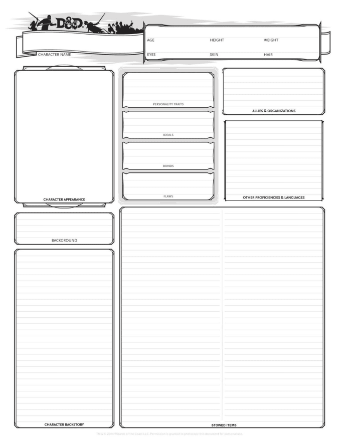 Create a character background story for you by Jakeandtaylors Fiverr