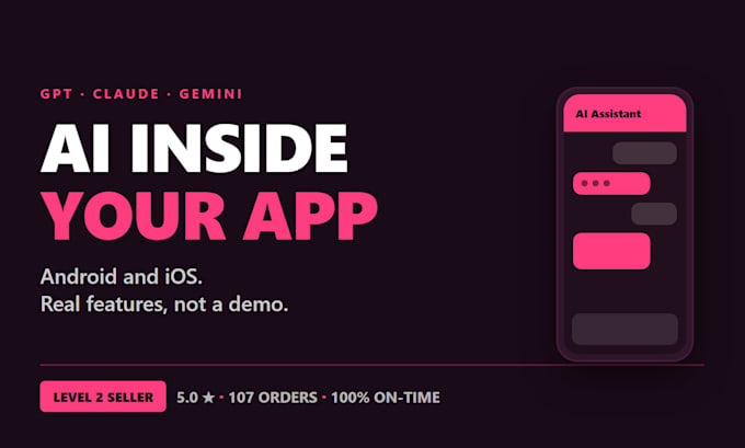 build an ai powered mobile app for android and ios