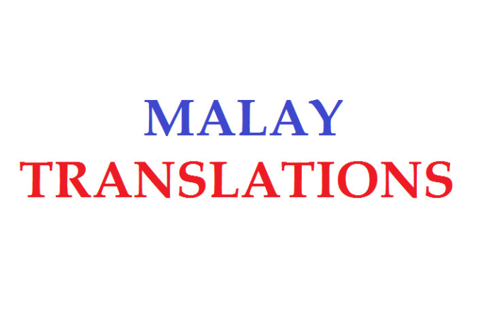 Translate English And Malay Language By Syahriliman