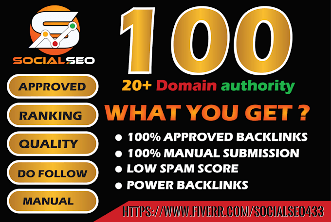 do 100 strong SEO blog comments backlinks da 20 plus