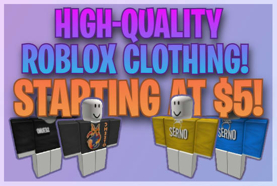 Design original and amazing roblox clothing for you by Kevingamertv ...