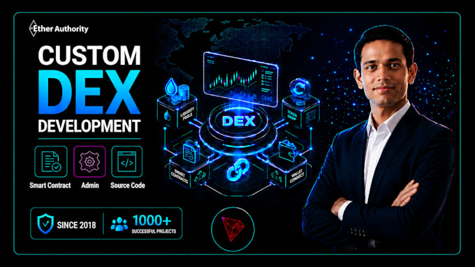 build a crypto exchange website and dex platform