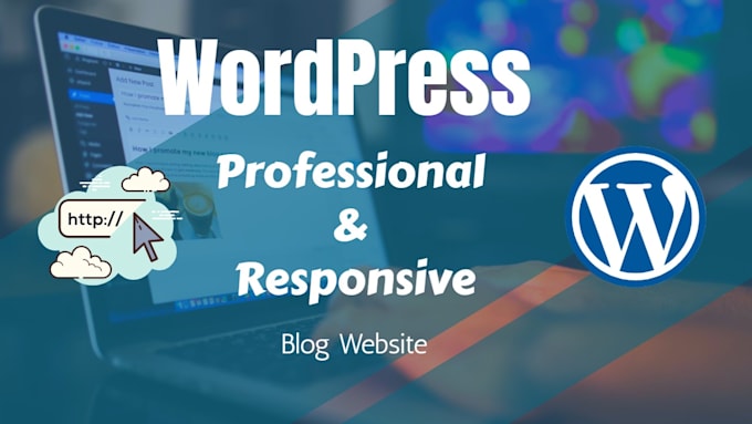 design fully customized eye catchy wordpress blog website
