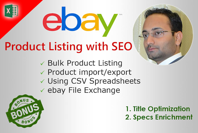 do bulk ebay product listing file exchange or any tool