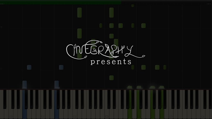 make piano tutorial videos for any song or music