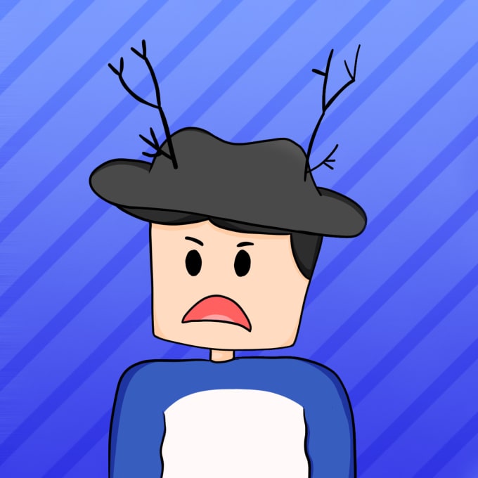 Draw your roblox avatar by Snxwyt | Fiverr