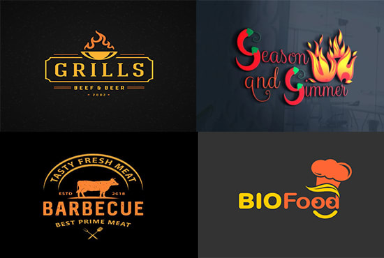 Design Fast Food, Coffee Shop And Restaurant Logo