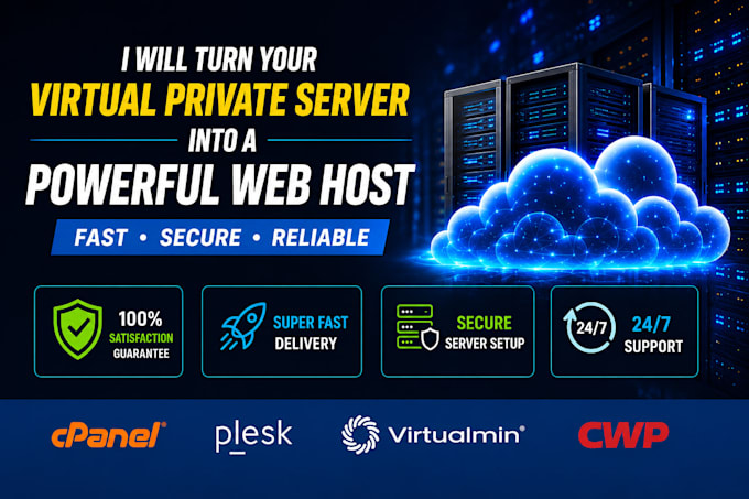 setup, secure and optimize your vps or dedicated server