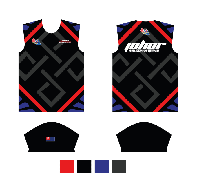 sublimation jersey layout