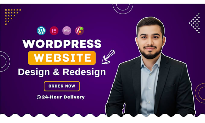design custom wordpress website, woocommerce with elementor