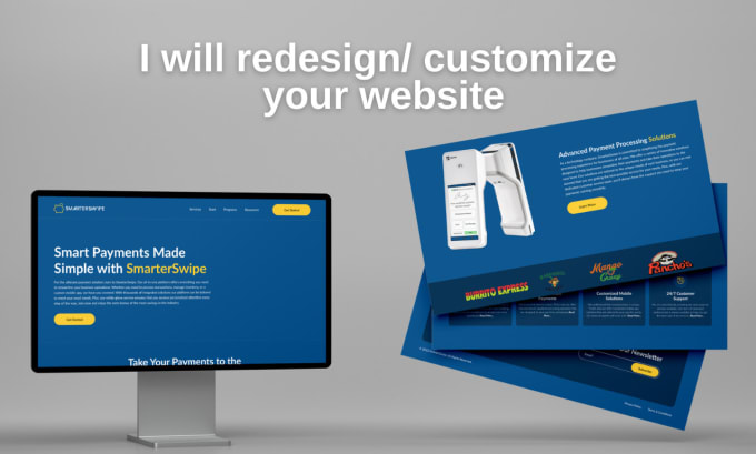 Redesign customize your website by Khakanhayder Fiverr