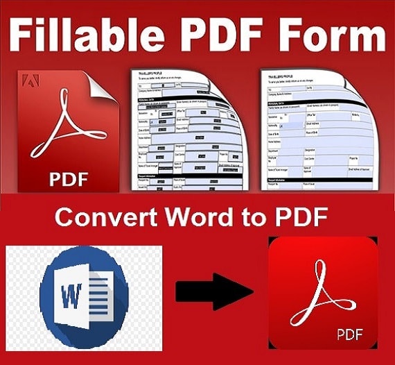 Create fillable pdf forms, convert word to pdf by Umairs_s Fiverr