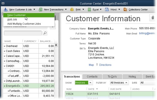 do quickbooks data entry