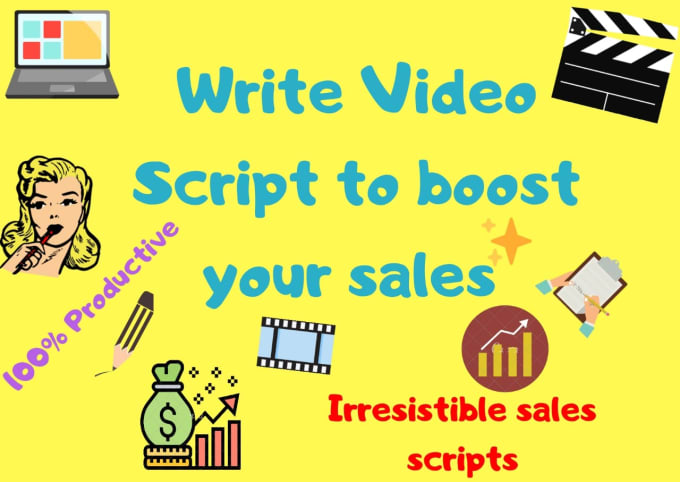 Hire a freelancer to write script for your business video that make sales