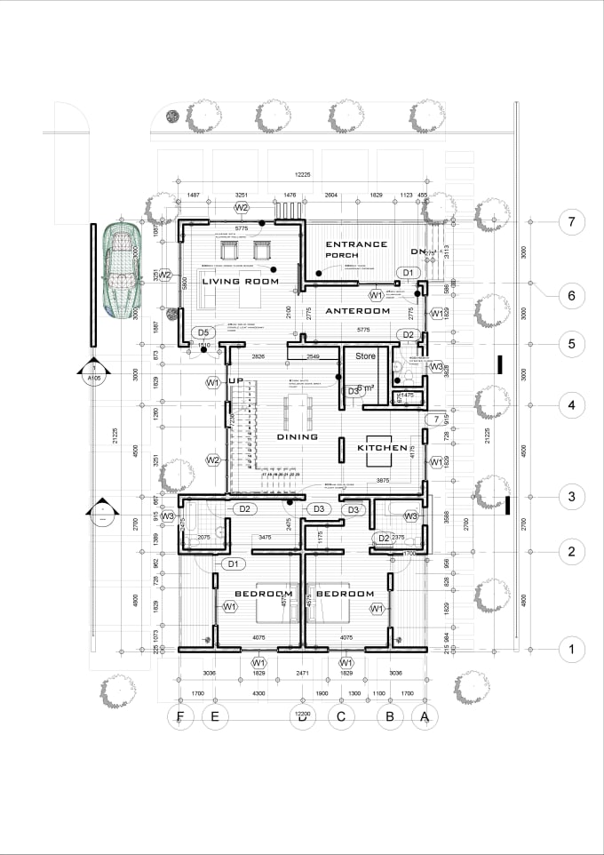 Draw your floorplan blueprint, elevations and sections by