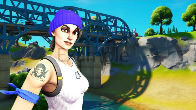 Make You Fortnite Thumbnails With 3d Character Models By M Lias