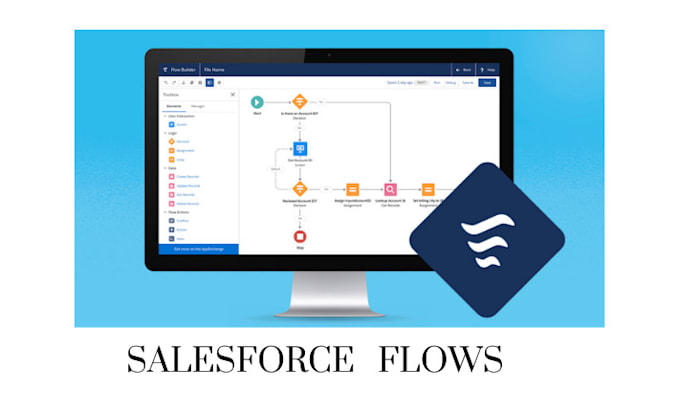 create saleforce flows for automation