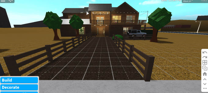 Build You A House On Welcome To Bloxburg Roblox By Platyy