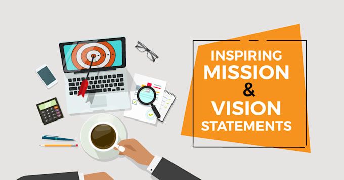 write a powerful mission statement, about us, values, vision