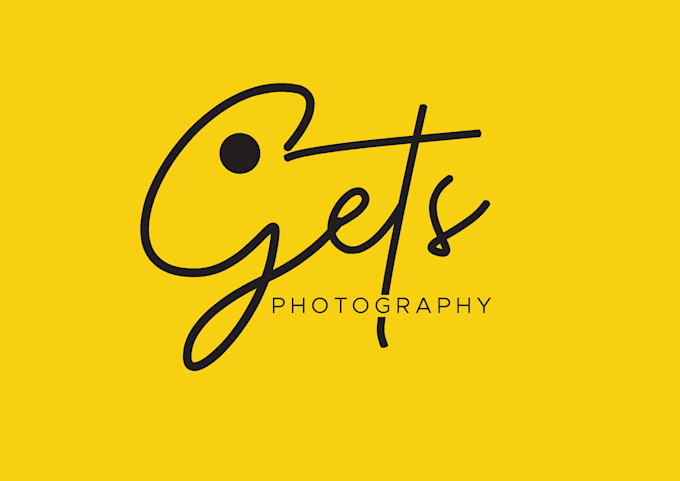 design luxury photography signature logo
