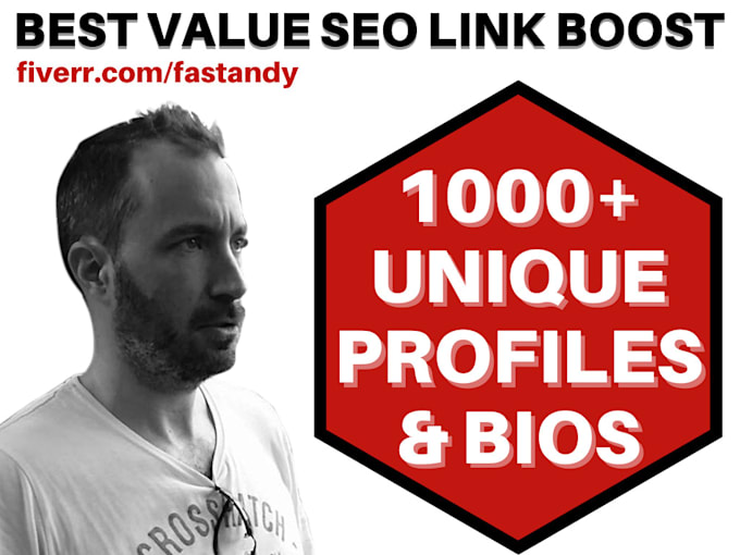 I will boost rankings w 1500 white hat profile links all unique genuine sites