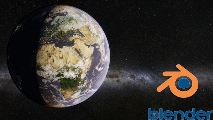 Make You An Amazing 3d Render Of A Planet By Dinarion