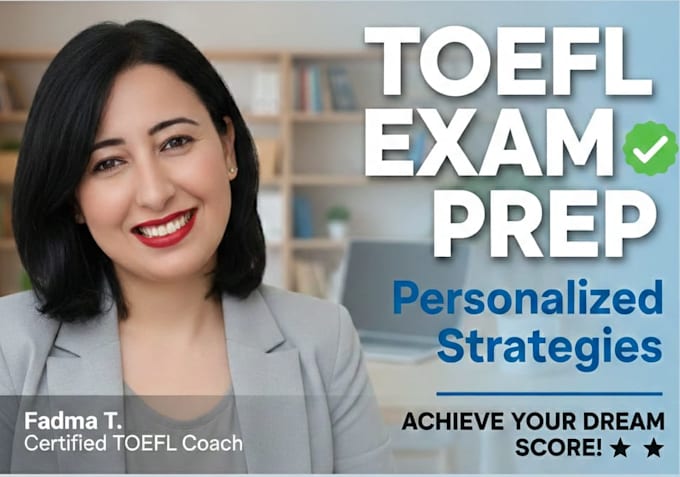 prepare you for the toefl exam with personalized strategies