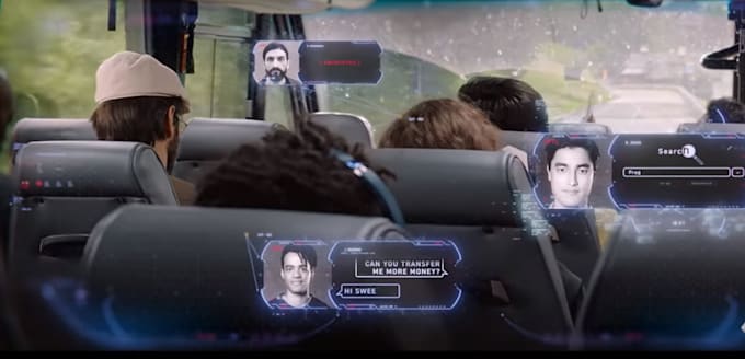 create spiderman edith effect and facial recognition