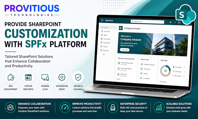 provide sharepoint customization with spfx platform
