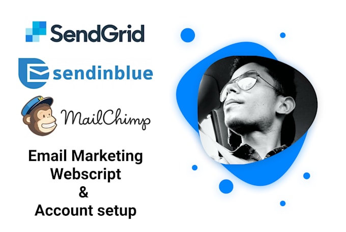 setup any email marketing account and make automation