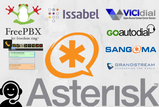 fix or setup your asterisk, vicidial, freepbx,issabel