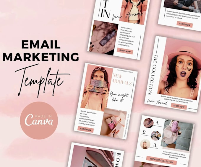 do constant contact newsletter, klaviyo email template