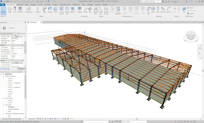 Prepare 3d structural model in revit by Uzairs3 | Fiverr