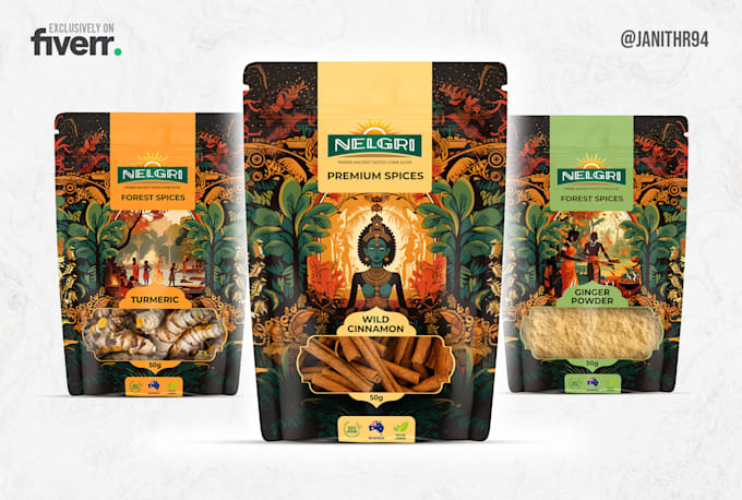 design professional label and packaging for your product
