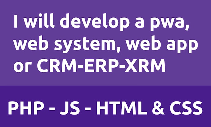 develop a webapp, xrm, pwa for your next big idea