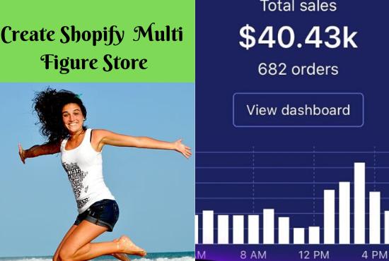 create shopify dropshipping store