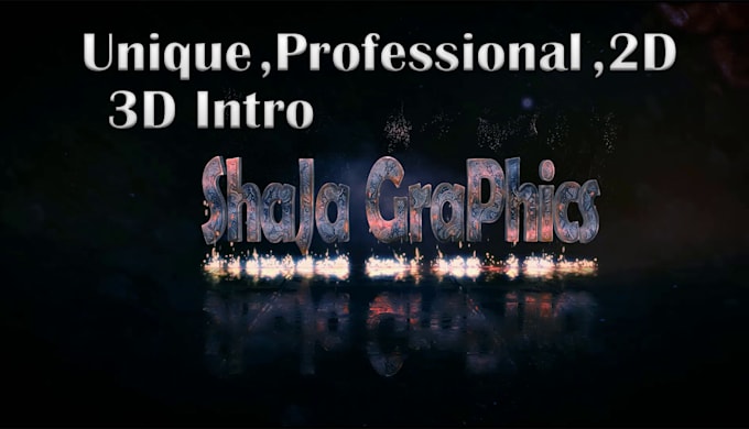 create unique intros for youtube,e sports,twitch
