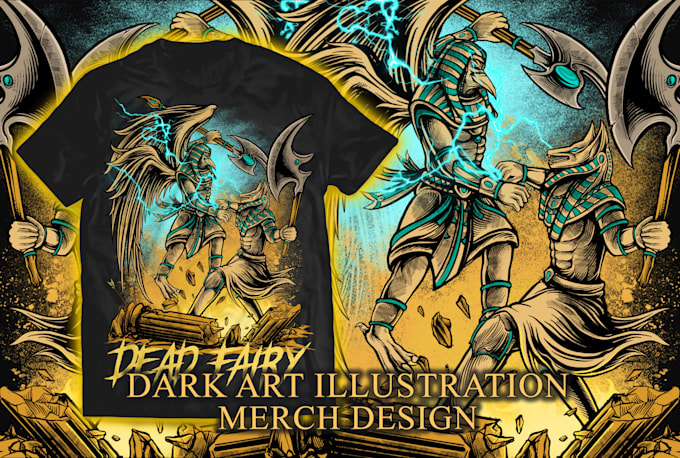 draw tshirt design for band or brand