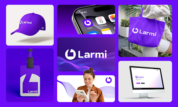 design a professional logo and brand style guide