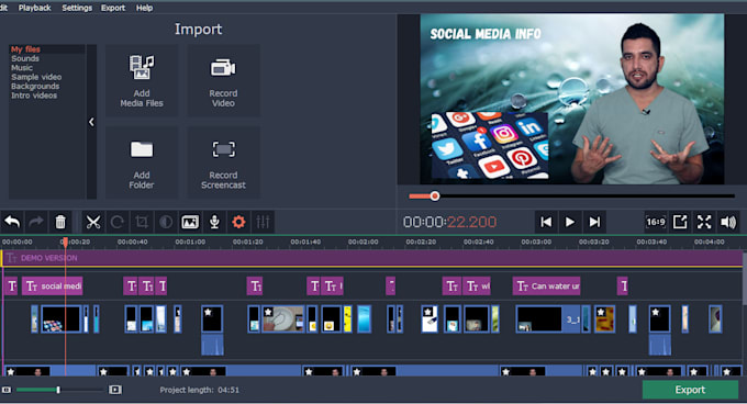 video edit, enhance and optimize