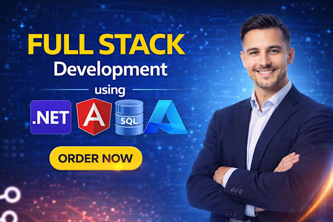 Be your full stack dotnet angular sql and azure developer by ...